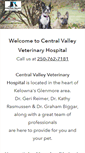 Mobile Screenshot of centralvalleyvet.com